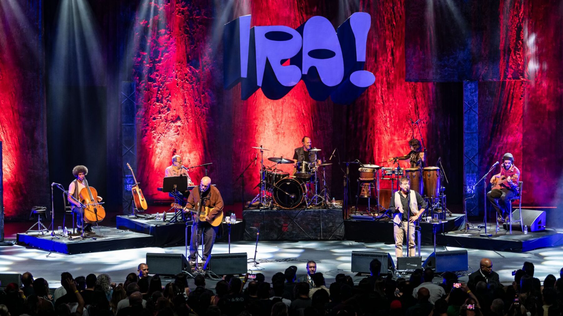 Show do Ira! de celebração de 20 anos do álbum "Acústivo MTV" na Vibra São Paulo, na zona sul da capital paulista | Giuliana Peramezza - 9.mai.2025/Divulgação