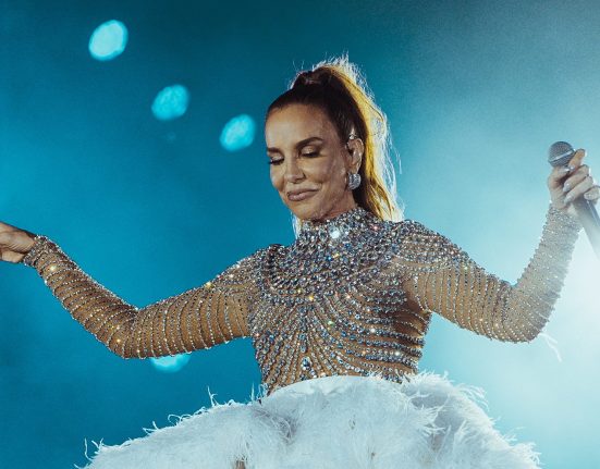 Ivete Sangalo em prévia do show de sua nova turnê, no Maracanã, RJ (Rafa Mattei - 20.dez.2023/Divulgação)