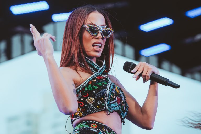 Anitta em show da turnê 'Ensaios da Anitta', no Memorial da América Latina (zona oeste de São Paulo) (Rafael Strabelli - 4.fev.2024/Divulgação)