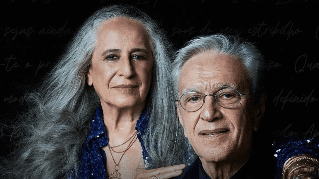 Maria Bethânia (esq.) e Caetano Veloso farão turnê juntos no Brasil | Divulgação