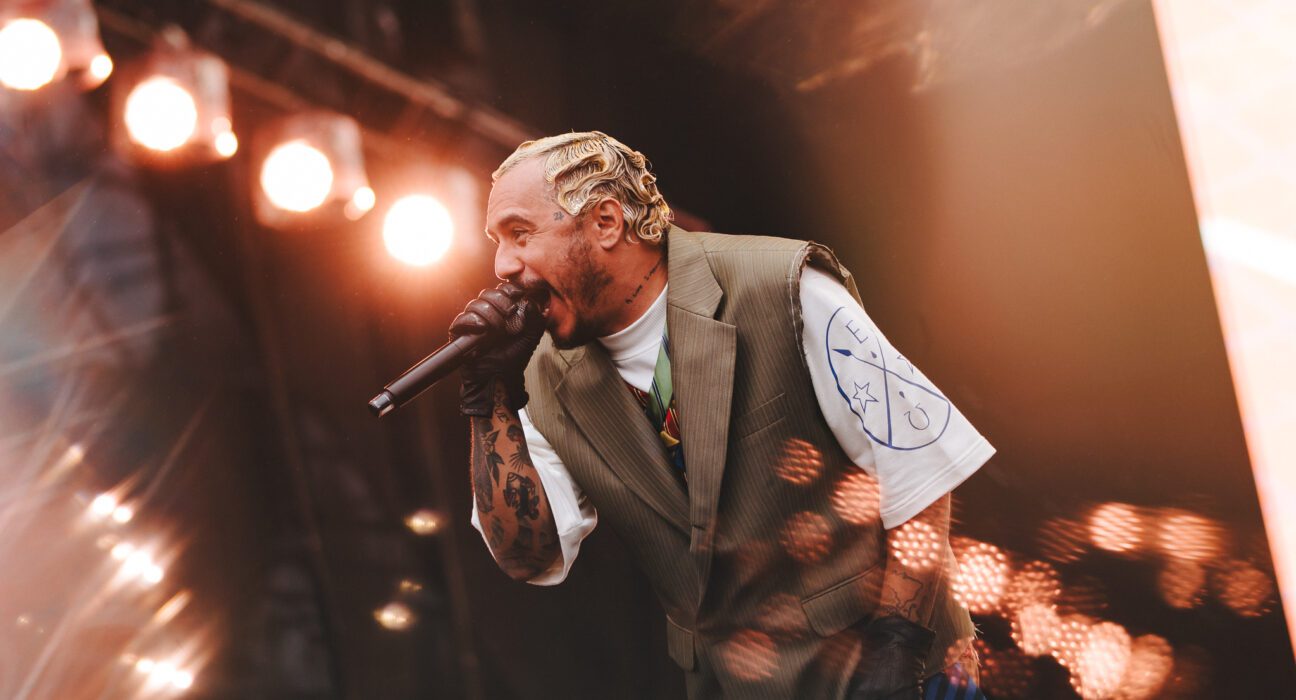 Marcelo D2 apresenta canções do disco 'Iboru' durante o Lollapalooza, no autódromo de Interlagos, em São Paulo | Nathalia Pacheco - 22.mar.2024/Divulgação