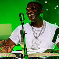 Akon em show no Fillmore Detroit, na cidade de Detroit, nos EUA | 16.nov.2023/Divulgação