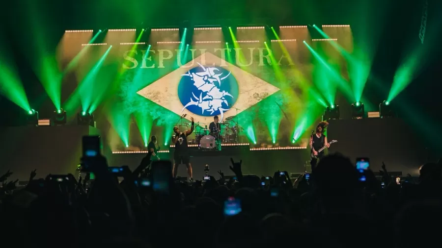 Show do Sepultura da turnê 'Celebrating Live Through Death', no Arena Hall, em Belo Horizonte | 1º.mar.2024/Pridiabr/Divulgação