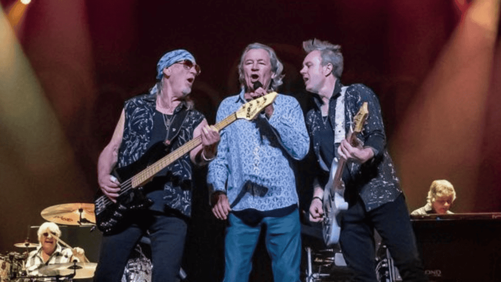 Deep Purple em show no Japão | Robert Lio - 10.abr.2023/Divulgação