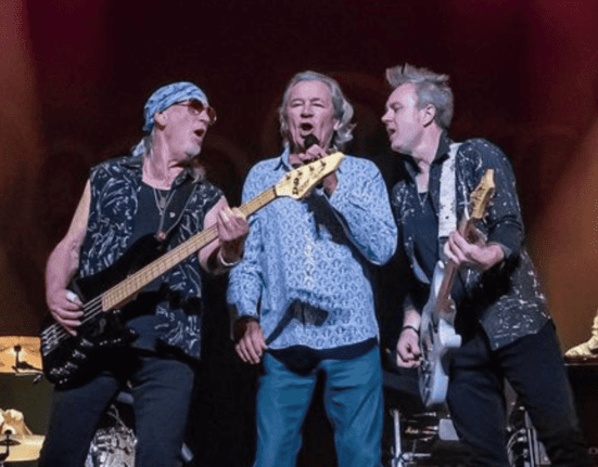 Deep Purple em show no Japão | Robert Lio - 10.abr.2023/Divulgação