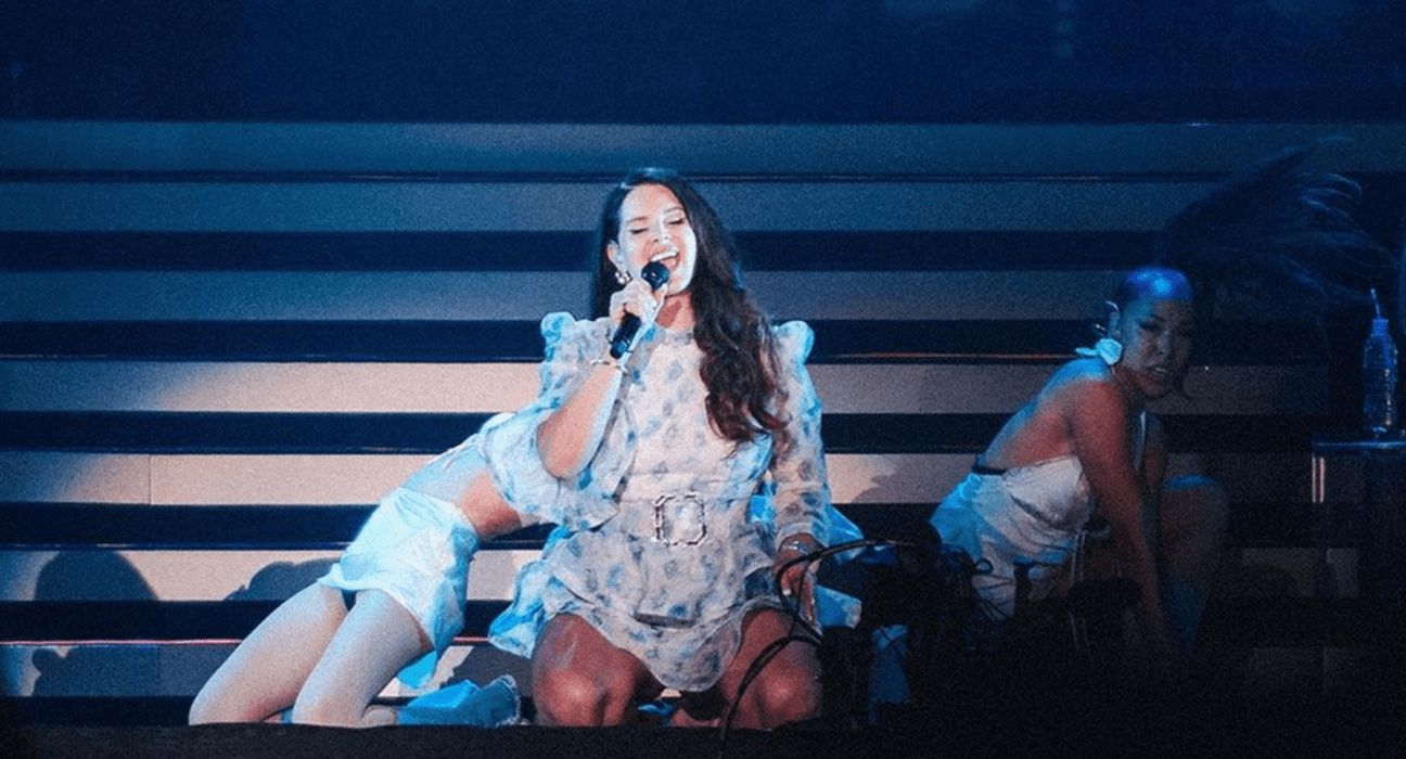 Lana Del Rey em show na segunda edição do Mita Festival, no Jockey Club, na zona sul do Rio de Janeiro | 27.mai.2023/Divulgação