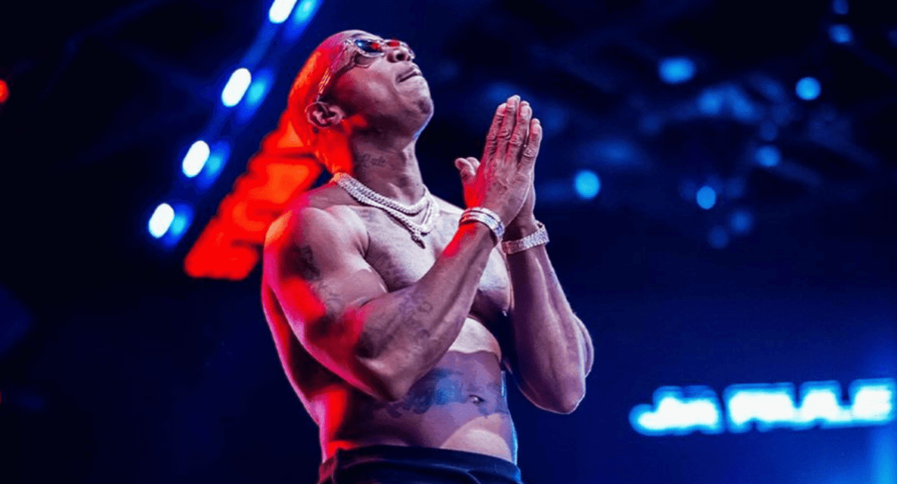 Rapper americano Ja Rule em show em Las Vegas, nos EUA | 28.out.2023/Divulgação