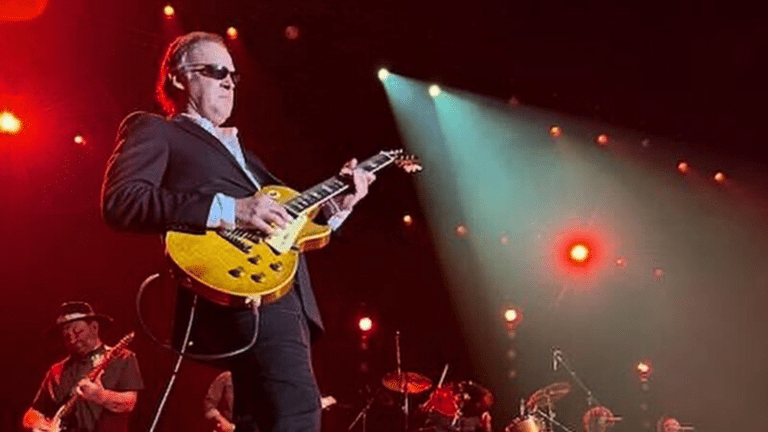 Joe Bonamassa em show no Spodek, na cidade de Katowice, na Polônia | 17.abr.2024/Divulgação