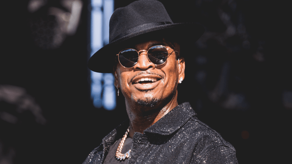 Ne-Yo em show no palco Mundo na décima edição do Rock in Rio Lisboa, realizado no parque Tejo, na capital de Portugal | Diego Padilha - 23.jun.2024/Divulgação