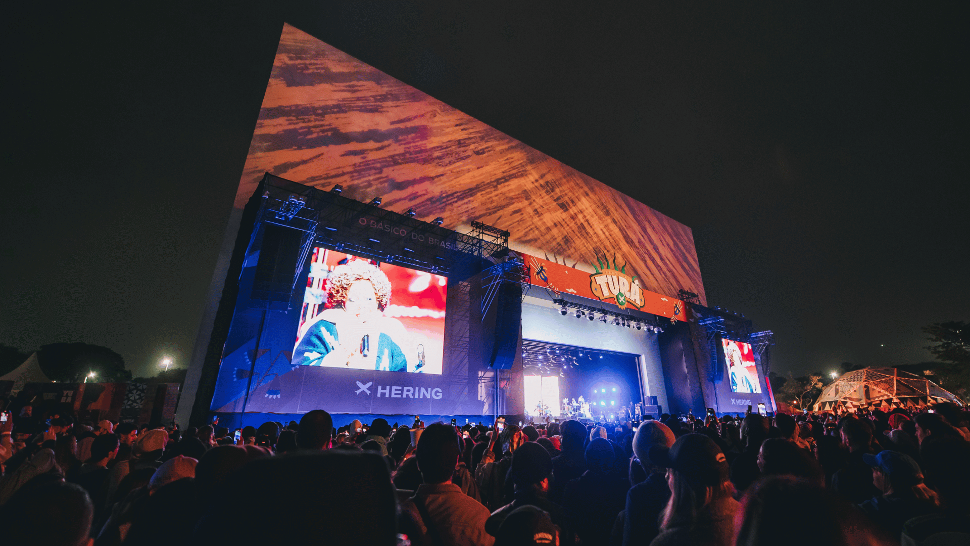 Aclione em show na terceira edição do festival Turá, no parque Ibirapuera, em São Paulo | Camila Cara - 30.jun.2024/Divulgação