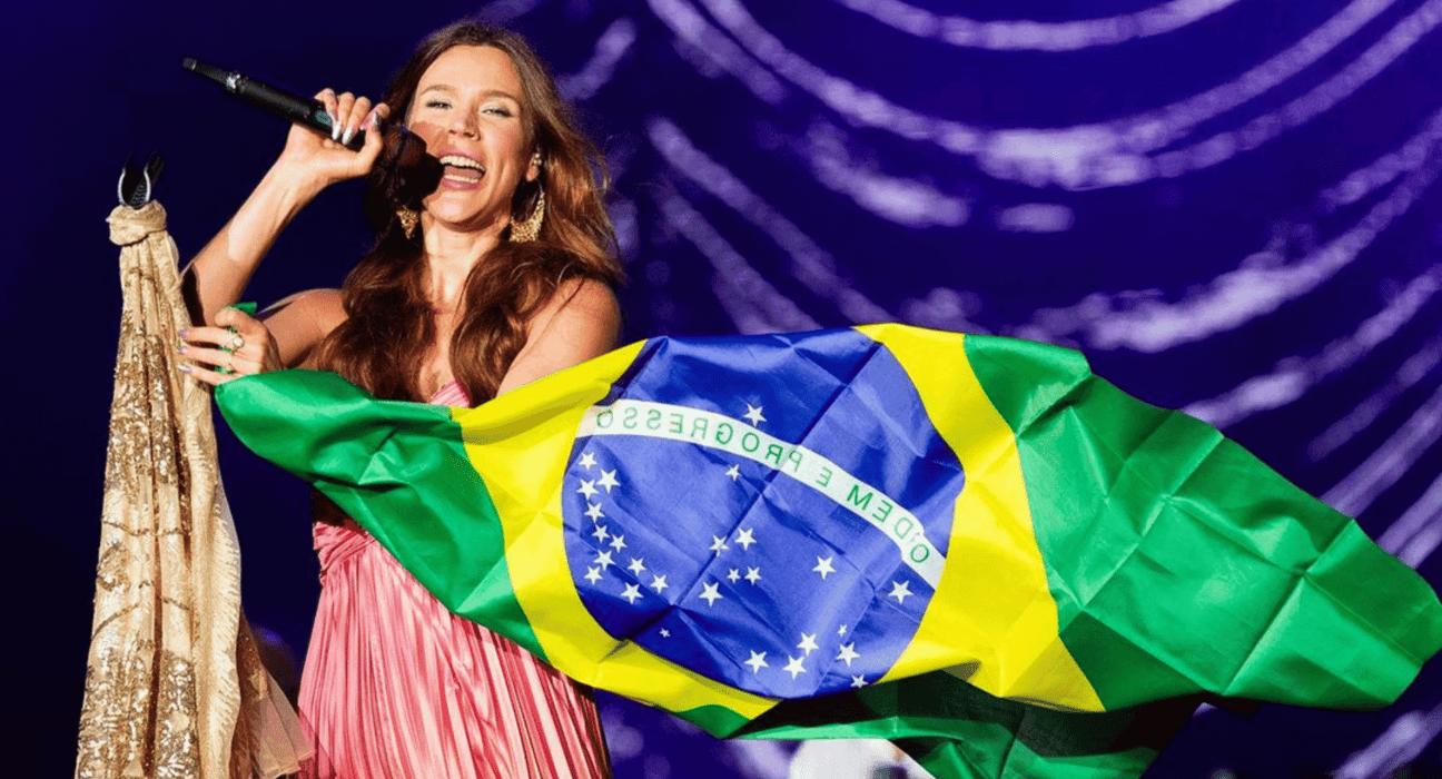 Cantora inglesa Joss Stone em show no palco Skyline na primeira edição do festival The Town, no autódromo de Interlagos, em São Paulo | 7.set.2023/Divulgação
