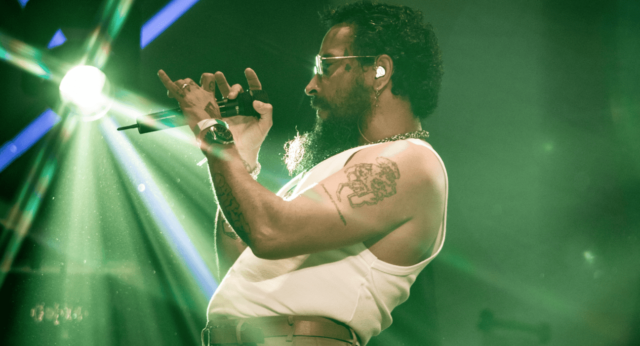 Rapper mineiro FBC em show no palco do Cine Joia, em São Paulo | 25.jul.2024/Divulgação