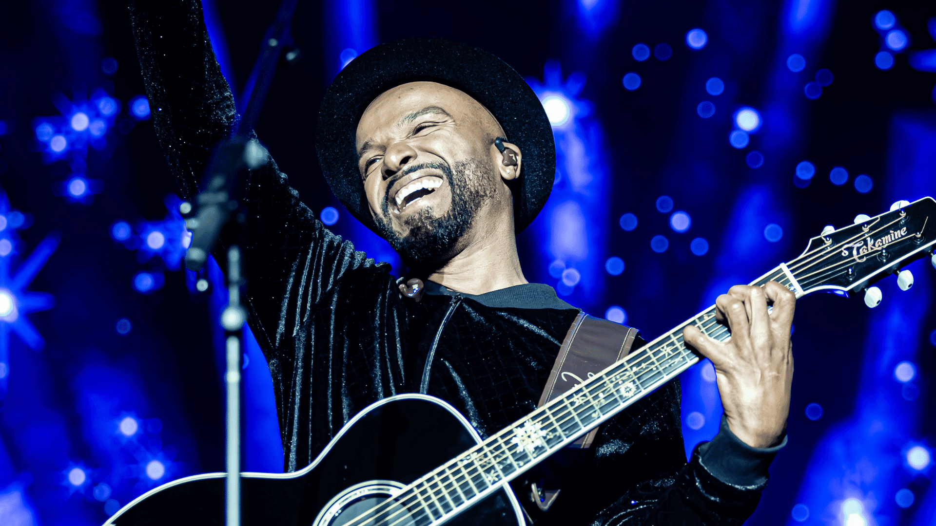 Alexandre Pires em show no Festival Olímpico Parque Time Brasil, no parque Villa-Lobos, em São Paulo | Danilo Fernandes - 11.ago..2024/Fotoap/Divulgação