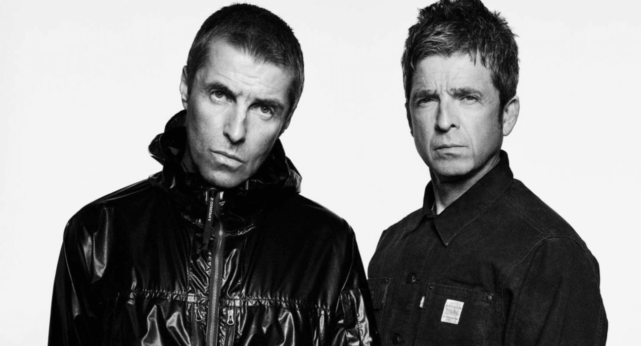 Irmãos Liam (esq.) e Noel Gallagher, do grupo britânico Oasis | Divulgação