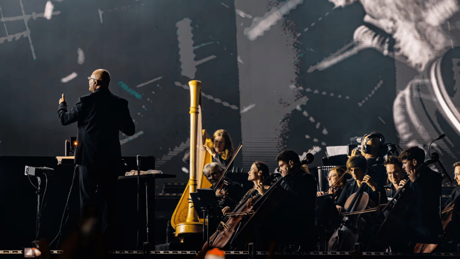 Orquestra sinfônica do Tomorrowland em show do Countdown to Tomorrowland Brasil, em São Paulo | 29.ago.2024/Divulgação