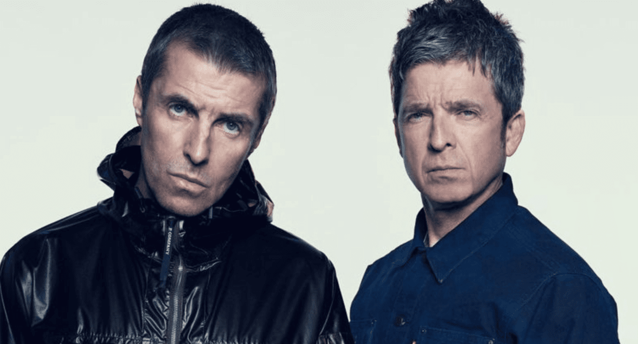 Irmãos Liam (esq.) e Noel Gallagher, do grupo britânico Oasis | Divulgação