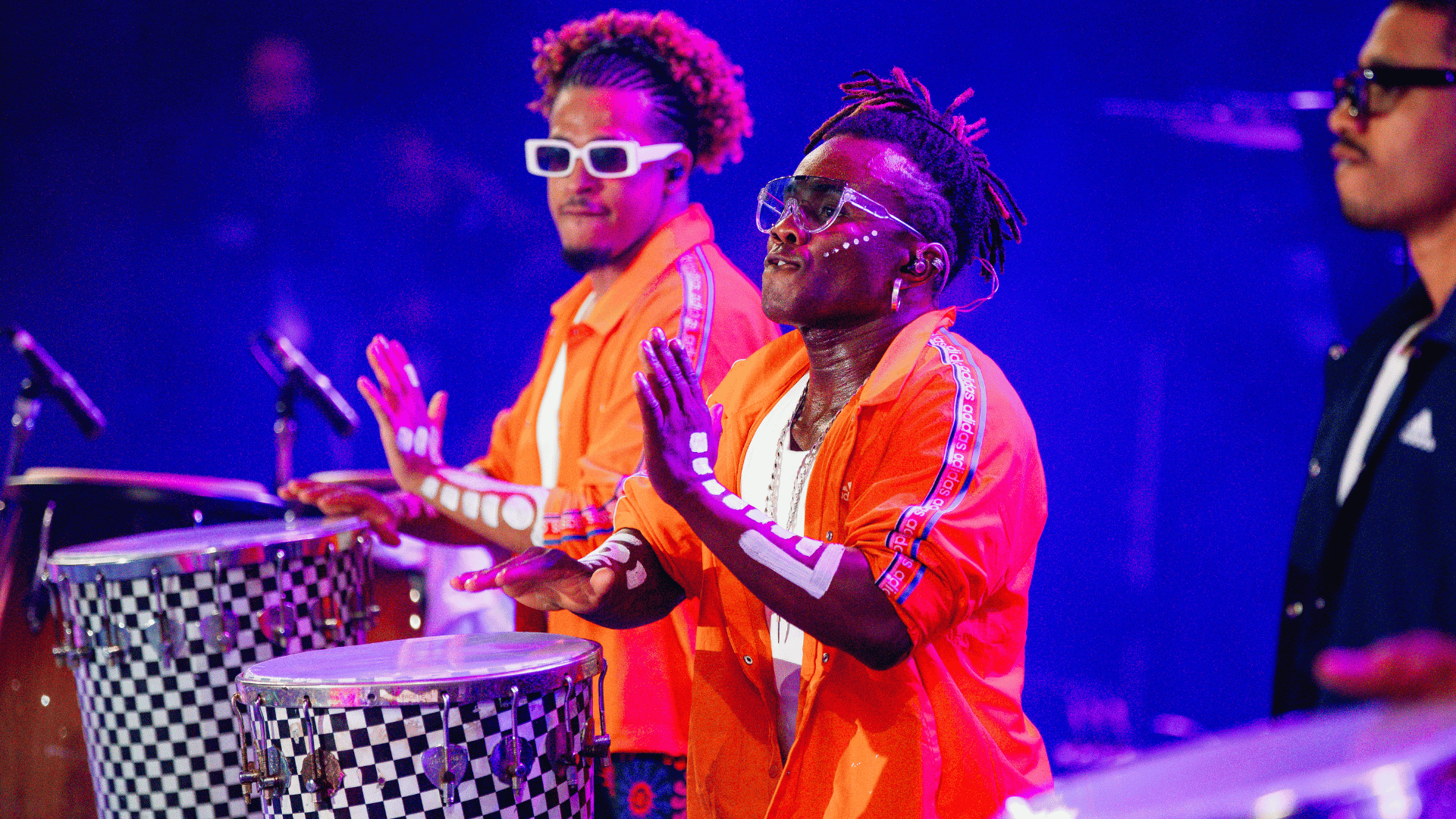 Timbalada e Afrocidade fazem show juntos no Coala Festival, no Memorial da América Latina, em São Paulo | 8.set.2024/Divulgação