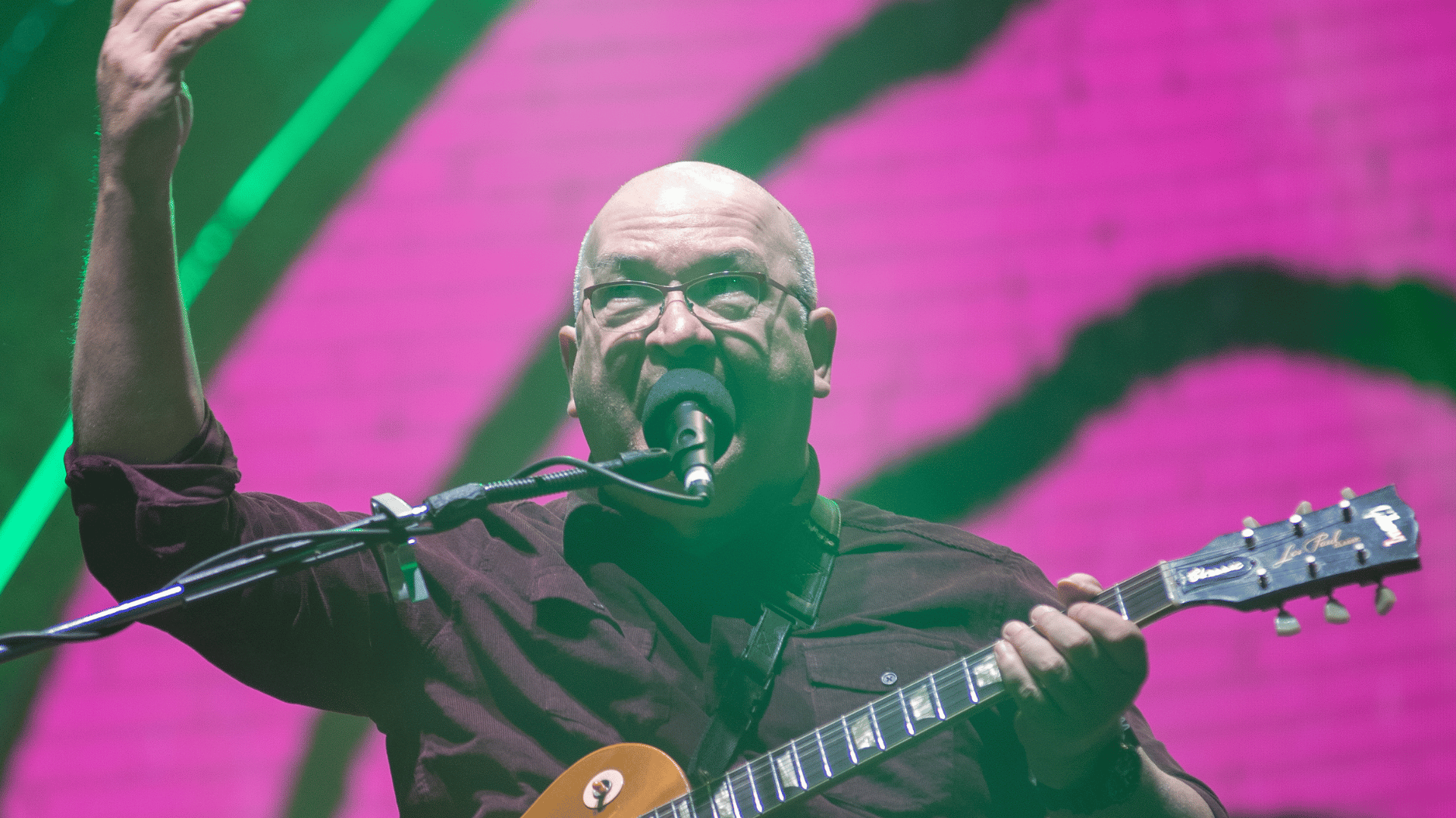 Herbet Vianna, vocalista do Paralamas do Sucesso, em show no Coala Festival, no Memorial da América Latina, em São Paulo | 7.set.2024/Divulgação