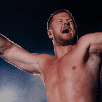 Dan Reynolds, vocalista do Imagine Dragons, em show no palco Mundo do Rock in Rio, no Parque Olímpico, na zona oeste do Rio de Janeiro | 14.set.2024/Divulgação