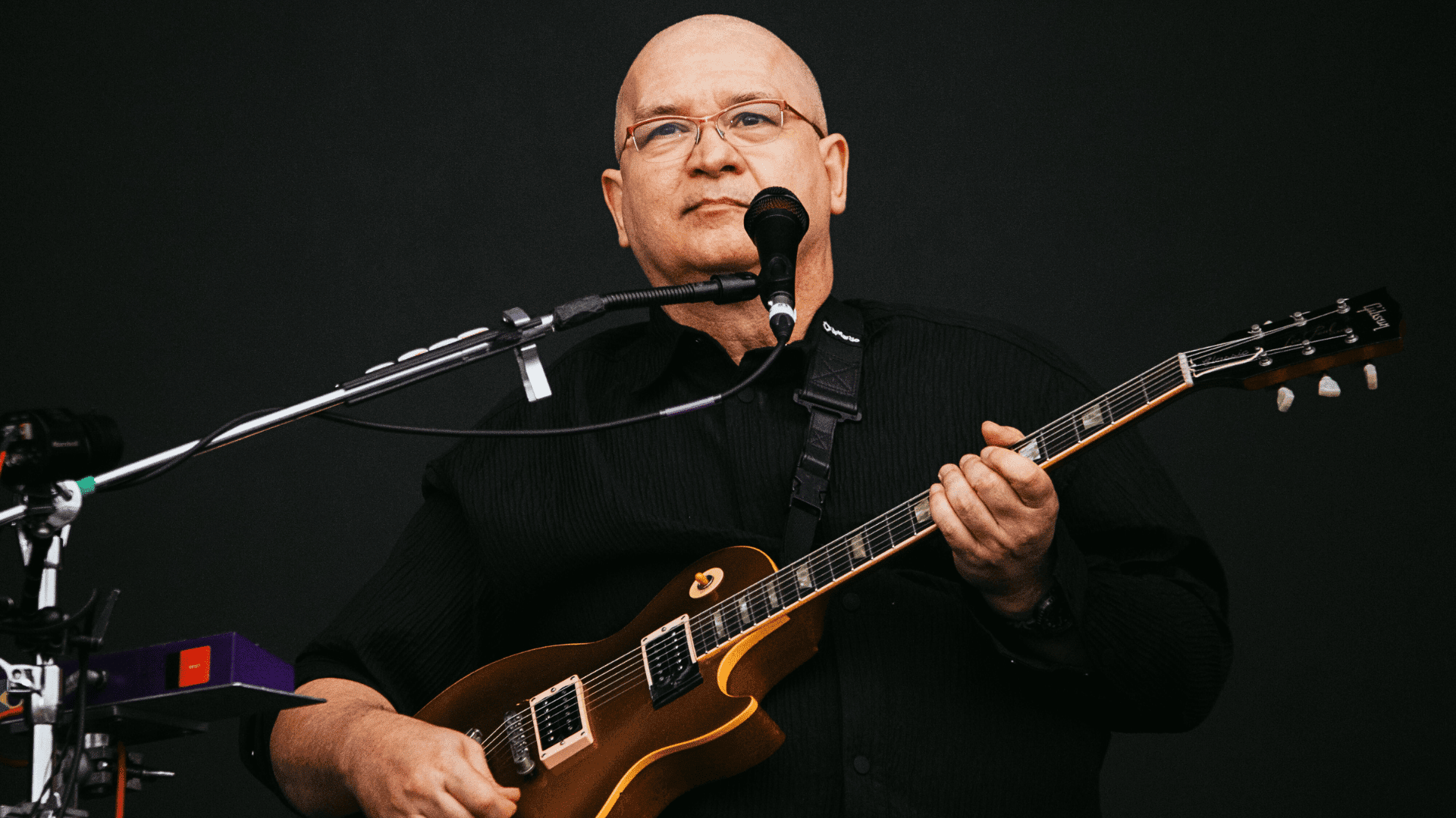 Herbert Vianna em show do Paralamas do Sucesso no palco Mundo do Rock in Rio, no Parque Olímpico na zona oeste do Rio | 15.set.2024/Divulgação