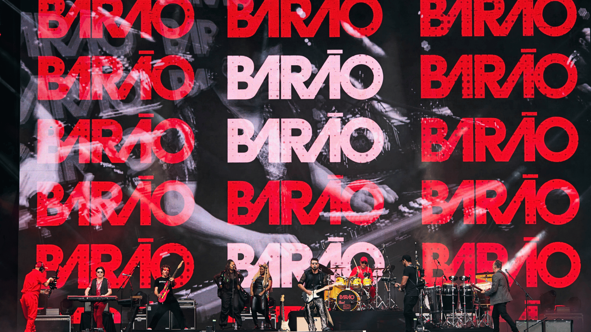 Show do Barão Vermelho no palco Sunset do Rock in Rio, no Parque Olímpico na zona oeste do Rio | 15.set.2024/Divulgação