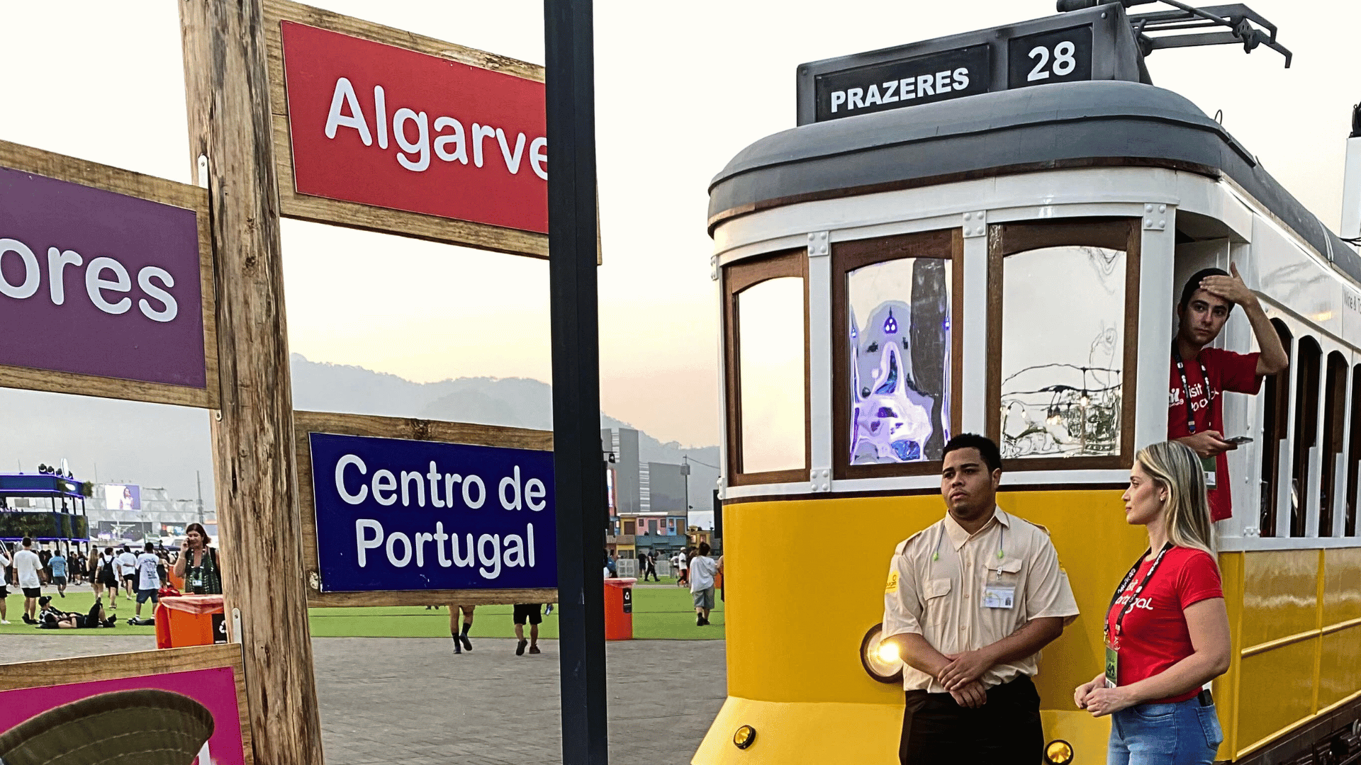 Espaço Wine&Tourism Experience, do Turismo de Portugal, no Rock in Rio 2024 | Divulgação