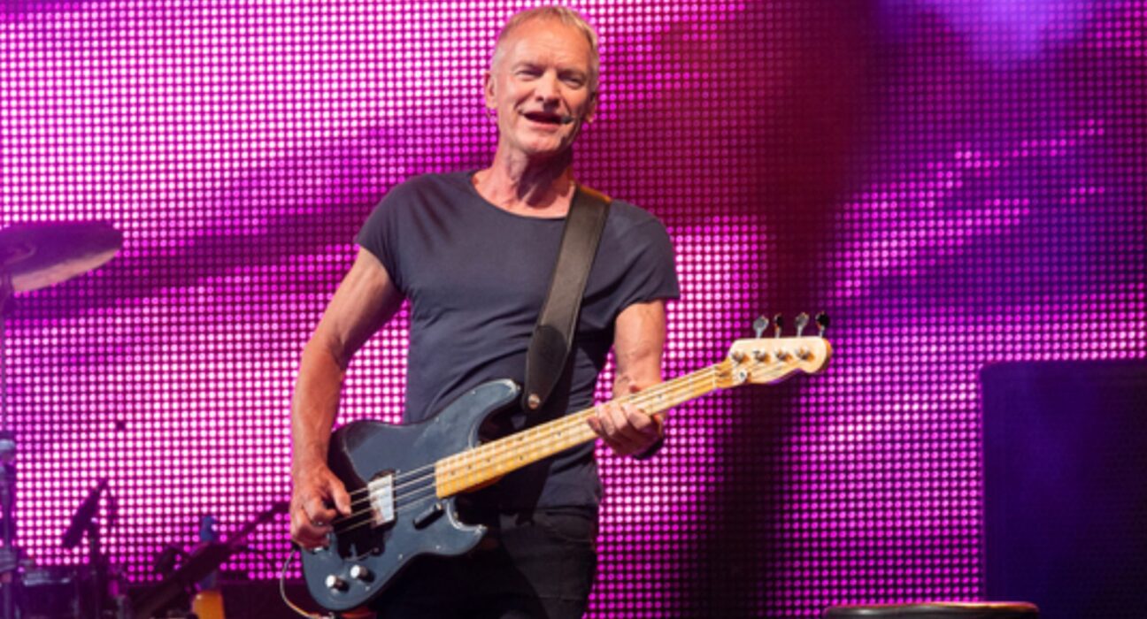 Sting em show no parque Sherwood Pines, em Nottinghamshire, no Reino Unido | 23.jun.2024/Divulgação