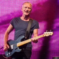 Sting em show no parque Sherwood Pines, em Nottinghamshire, no Reino Unido | 23.jun.2024/Divulgação