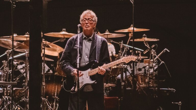 Eric Clapton em show na Vibra São Paulo, na zona sul da capital paulista | 28.set.2024/Divulgação