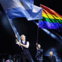 Paul McCartney em show da 'Got Back Tour' no estádio do River Plaet, em Buenos Aires, na Argentina | MJ Kim - 5.out.2024/Divulgação