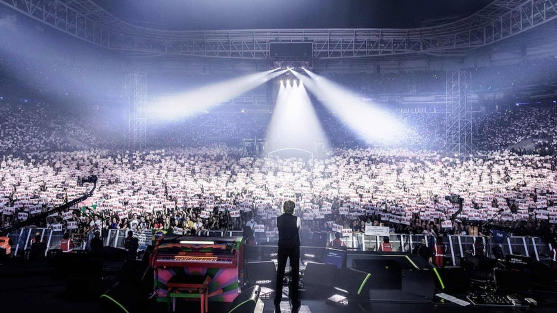 Paul McCartney em show da turnê 'Got Back' no Allianz Parque, em São Paulo | MJ Kim - 16.out.2024/Divulgação