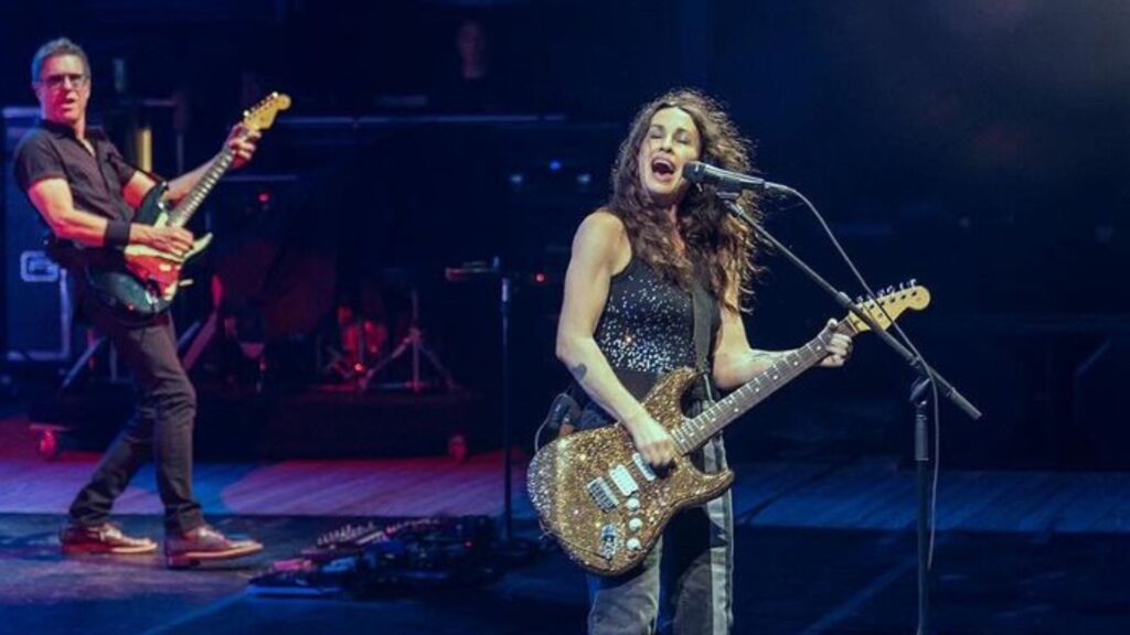 Alanis Morissette em show da turnê "The Triple Moon" em Nova York | Denys Ilic/Divulgação