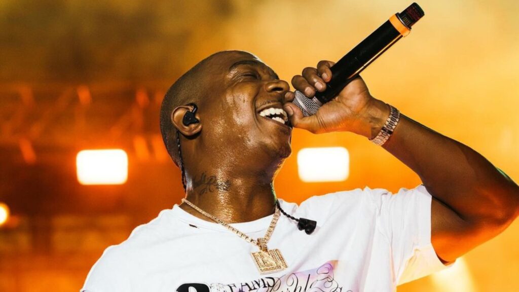 Rapper Ja Rule em show no I Love Rnb Festival, no Grand Park, em Los Angeles | Shaun Llewellyn - 7.set.2024/Divulgação