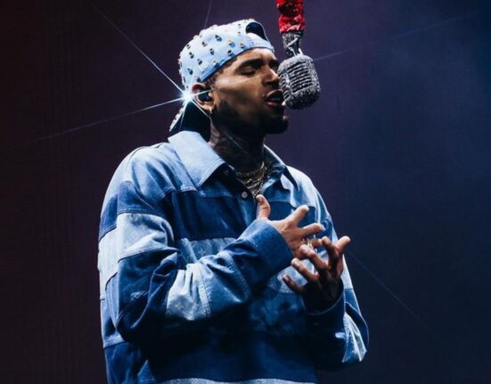 Americano Chris Brown em show da turnê "11:11" | Divulgação