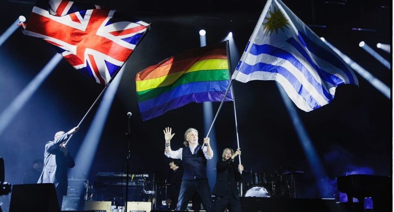 Paul McCartney em show da 'Got Back Tour' no estádio Centenário de Montevidéu, no Uruguai | MJ Kim - 1°.out.2024/Divulgação