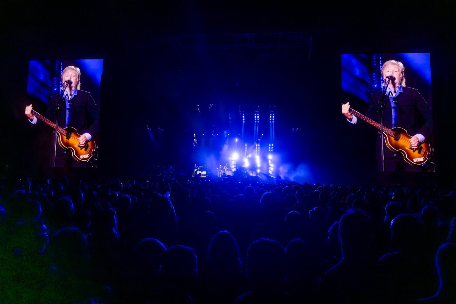 Paul McCartney em show da turnê 'Got Back' no estádio da Ressacada, em Florianópolis | Marcos Hermes - 19.out.2024/Divulgação