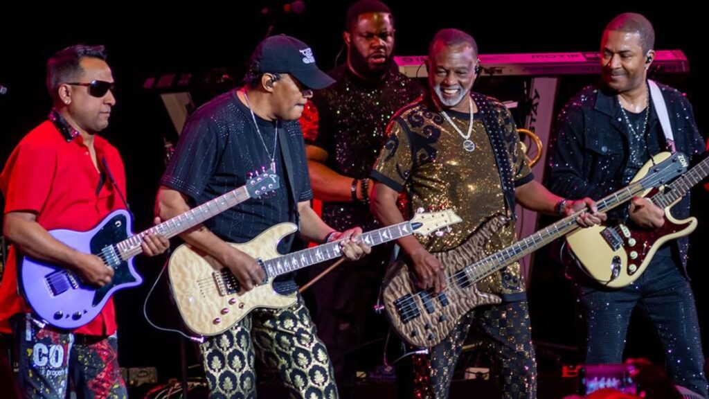 Show do Kool & the Gang no estádio Luna Park, em Buenos Aires | 9.mai.2024/Divulgação