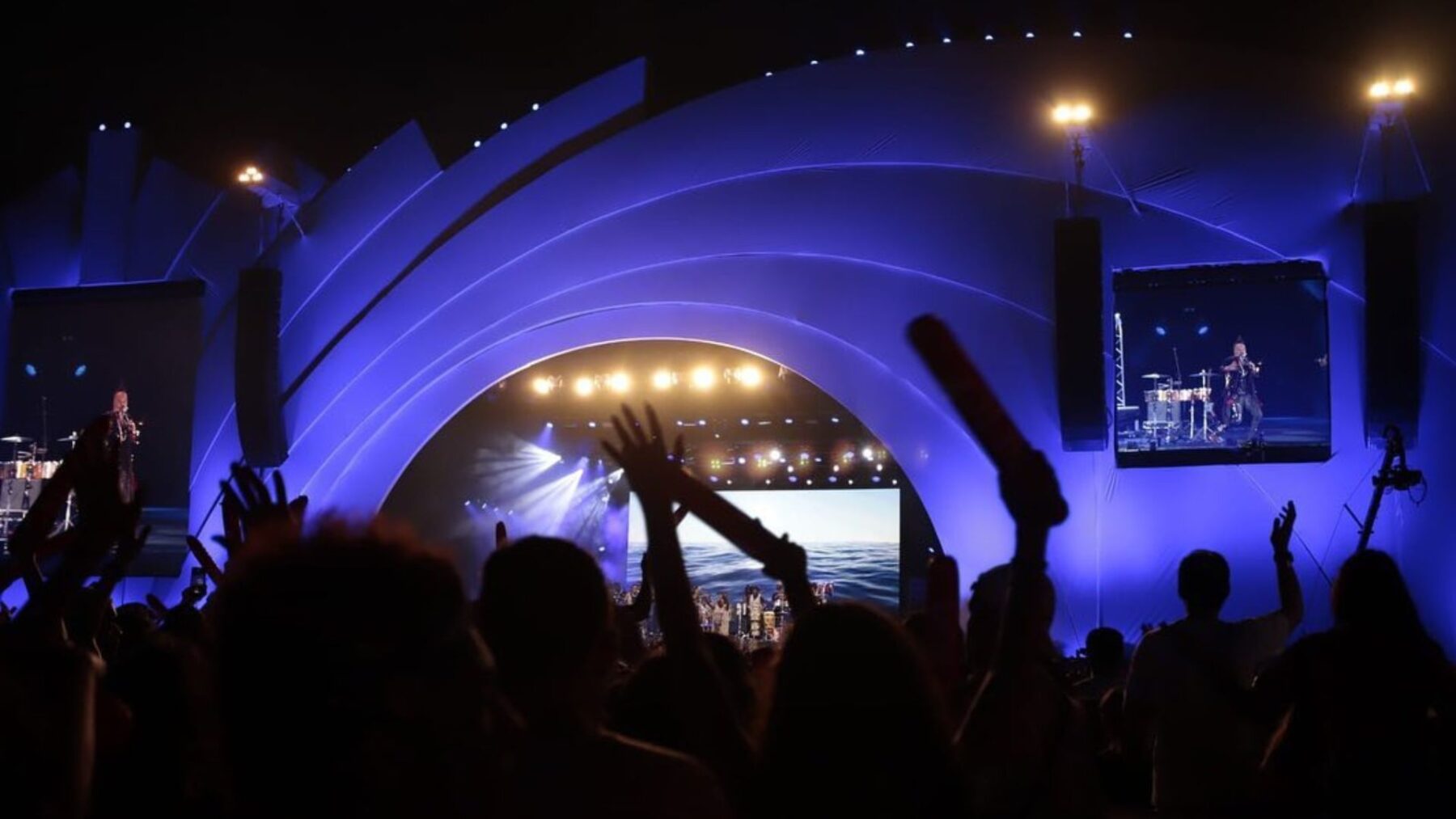 Palco do Festival de Verão de Salvador 2023, no Parque de Exposições | 28.jan.2023/Divulgação