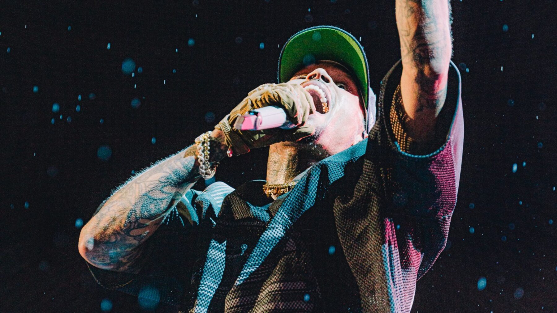 Chris Brown em show no Allianz Parque, em São Paulo | 21.dez.2024/Divulgação