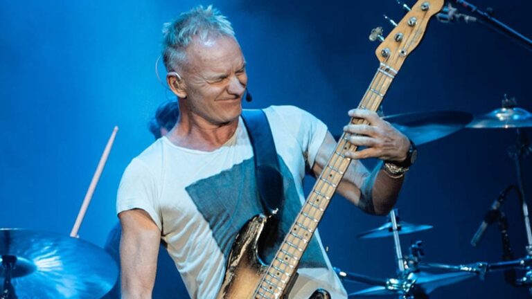 Sting em show na Farmasi Arena, no Rio de Janeiro | Diego Castanho - 14.fev.2025/Divulgação