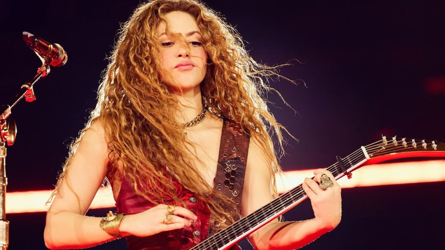 Shakira em show turnê 'Las Mujeres Ya No Lloran', no estádio Nacional em Lima, no Peru | 17.fev.2025/Divulgação