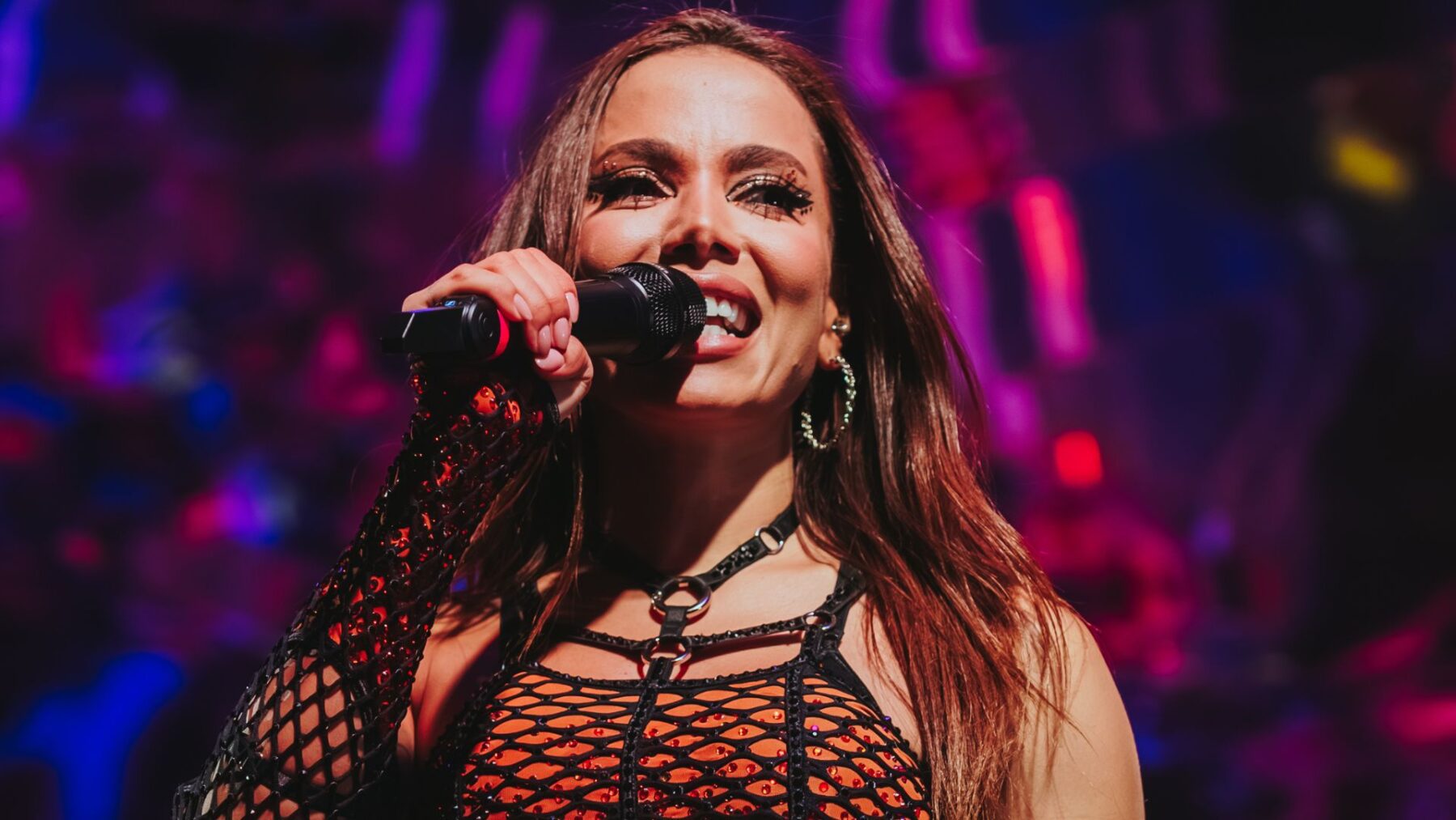 Anitta em último show da turnê "Ensaios da Anitta" no parque Villa-Lobos, em São Paulo | Rafael Strabelli - 23.fev.2025/Divulgação