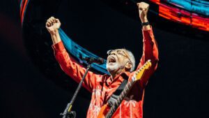 Gilberto Gil em show da turnê "Tempo Rei" na Farmasi Arena, no Rio de Janeiro | 29.mar.2025/Divulgação