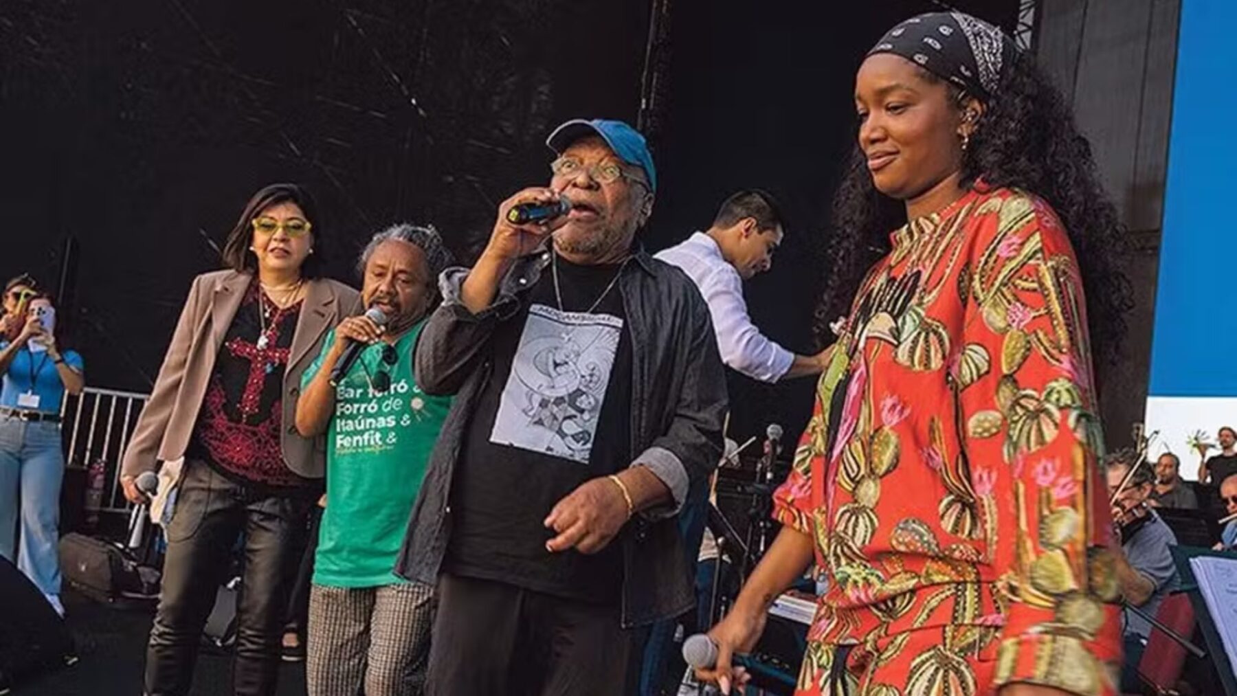 Iza, Martinho da Vila, Chico César e Roberta Miranda fazem show com Orquestra Sinfônica no Rio